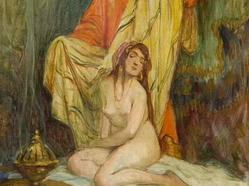 1872-Géza Udvary - Il mercante di schiavi